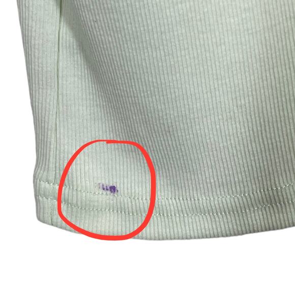 Daydreamer Records Ribbed Tank XS Green Mist Band Graphic Grunge Casual - Picture 6 of 6